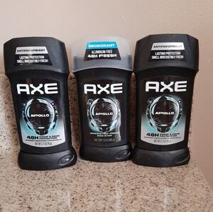 Axe Apollo Deodorant/Antiperspirant Bundle